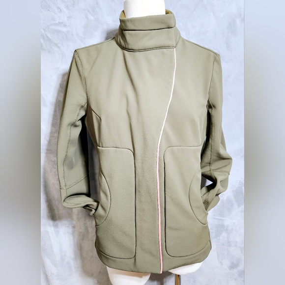 Lululemon Vintage Softshell Jacket. Size 6. Olive.  Rare🌟 - Picture 11 of 15